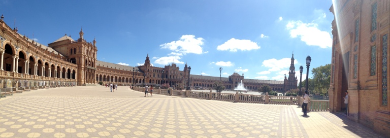  Plaza de España. One of the most spectacular square I have been too. We saw 3 couples taking wedding photos there!!!